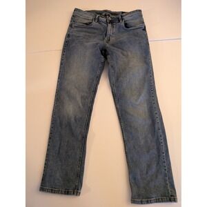 The Perfect Jean NYC Athletic Fit Mens 33x32 Medium Wash Blue Stretch Denim